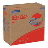 WypAll® X80 Cloths With Hydroknit, 9.1 X 16.8, Red, Pop-up Box, 80-box, 5 Box-carton freeshipping - TVN Wholesale 