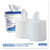 Kimtech™ Wettask System For Solvents, Wipers Only, 9 X 15, White, 275-roll, 2 Roll-carton freeshipping - TVN Wholesale 