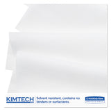 Kimtech™ Scottpure Wipers, 1-4 Fold, 12 X 15, White, 100-box, 4-carton freeshipping - TVN Wholesale 