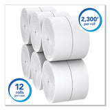 Scott® Essential Coreless Jrt, Septic Safe, 1-ply, White, 2300 Ft, 12 Rolls-carton freeshipping - TVN Wholesale 