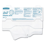 Personal Seats Sanitary Toilet Seat Covers, 15 X 18, White, 125-pack