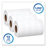 Scott® Essential Jrt Bathroom Tissue, Septic Safe, 2-ply, White, 1000 Ft, 12 Rolls-carton freeshipping - TVN Wholesale 