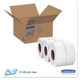 Scott® Essential Jrt Extra Long Bathroom Tissue, Septic Safe, 2-ply, White, 2000 Ft, 6 Rolls-carton freeshipping - TVN Wholesale 
