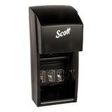 Scott® Essential Srb Tissue Dispenser, 6 6-10 X 6 X 13 6-10, Plastic, Smoke freeshipping - TVN Wholesale 