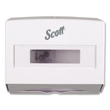 Scott® Scottfold Folded Towel Dispenser, 10.75 X 4.75 X 9, White freeshipping - TVN Wholesale 