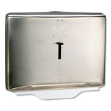 Scott® Personal Seat Cover Dispenser, 16.6 X 2.5 X 12.3, Stainless Steel freeshipping - TVN Wholesale 