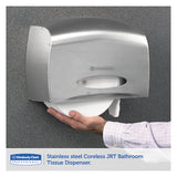 Scott® Pro Coreless Jumbo Roll Tissue Dispenser, Ez Load, 6x9.8x14.3, Stainless Steel freeshipping - TVN Wholesale 