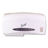 Scott® Essential Coreless Twin Jumbo Roll Tissue Dispenser, 20 1-10 X 5 9-10 X 10 9-10 freeshipping - TVN Wholesale 