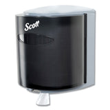 Scott® Roll Control Center Pull Towel Dispenser, 10.3 X 9.3 X 11.9, Smoke-gray freeshipping - TVN Wholesale 
