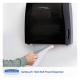 Kimberly-Clark Professional* Sanitouch Hard Roll Towel Disp, 12.63 X 10.2 X 16.13, Smoke freeshipping - TVN Wholesale 