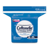 Cottonelle® Fresh Care Flushable Cleansing Cloths, White, 5 X 7 1-4, 168-pack freeshipping - TVN Wholesale 
