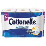 Cottonelle® Clean Care Bathroom Tissue, Septic Safe, 1-ply, White, 170 Sheets-roll, 12 Rolls-pack freeshipping - TVN Wholesale 