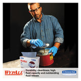 WypAll® X90 Cloths, Pop-up Box, 8 3-10 X 16 4-5, Denim Blue, 68-box, 5 Boxes-carton freeshipping - TVN Wholesale 