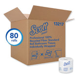 Scott® Essential 100% Recycled Fiber Srb Bathroom Tissue For Business, Septic Safe, 2-ply, White, 506 Sheets-roll, 80 Rolls-carton freeshipping - TVN Wholesale 