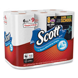 Scott® Choose-a-size Mega Kitchen Roll Paper Towels, 1-ply, 102-roll, 6 Rolls-pack, 4 Packs-carton freeshipping - TVN Wholesale 