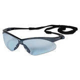 KleenGuard™ V30 Nemesis Safety Glasses, Blue Frame, Light Blue Uncoated Lens, 12-cartion freeshipping - TVN Wholesale 