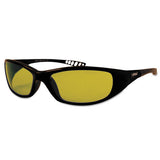 KleenGuard™ V40 Hellraiser Safety Glasses, Black Frame, Amber Lens freeshipping - TVN Wholesale 