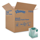 Kleenex® Naturals Facial Tissue For Business, Boutique Pop-up Box, 2-ply, White, 95 Sheets-box freeshipping - TVN Wholesale 