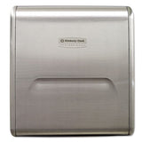 Kimberly-Clark Professional* Mod Stainless Steel Recessed Dispenser Housing, 11.13 X 4 X 15.37 freeshipping - TVN Wholesale 