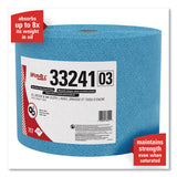 WypAll® Oil, Grease And Ink Cloths, Jumbo Roll, 9 3-5 X 13 2-5, Blue, 717-roll freeshipping - TVN Wholesale 