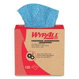 WypAll® Oil, Grease And Ink Cloths, Pop-up Box, 8 4-5 X 16 4-5, Blue, 100-box, 5-carton freeshipping - TVN Wholesale 