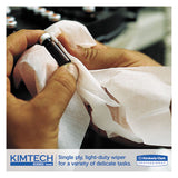 Kimtech™ Kimwipes Delicate Task Wipers, 1-ply, 4 2-5 X 8 2-5, 280-box, 30 Boxes-carton freeshipping - TVN Wholesale 