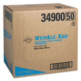 WypAll® X60 Cloths, Flat Sheet, 12 1-2 X 16 4-5, White, 150-bx, 6-ct freeshipping - TVN Wholesale 