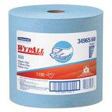 WypAll® X60 Cloths, Jumbo Roll, 12 1-2 X 13 2-5, Blue, 1100-roll freeshipping - TVN Wholesale 
