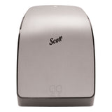 Scott® Pro Electronic Hard Roll Towel Dispenser, 12.66 X 9.18 X 16.44, Brushed Silver freeshipping - TVN Wholesale 