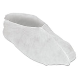 A20 Breathable Particle Protection Shoe Covers, One Size Fits All, White, 300-carton