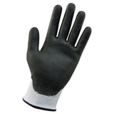 KleenGuard™ G60 Ansi Level 2 Cut-resistant Glove, Wht-blk, 230mm Length, Medium-sz 8, 12 Pr freeshipping - TVN Wholesale 