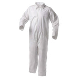 KleenGuard™ A35 Liquid And Particle Protection Coveralls, Zipper Front, 3x-large, White, 25-carton freeshipping - TVN Wholesale 