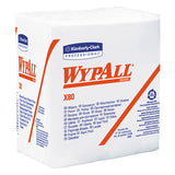 WypAll® X80 Cloths, Hydroknit, 1-4 Fold, 12 1-2 X 12, White, 50-box, 4 Boxes-carton freeshipping - TVN Wholesale 