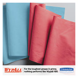 WypAll® X80 Cloths With Hydroknit, Jumbo Roll, 12 1-2 X 13 2-5, Blue, 475-roll freeshipping - TVN Wholesale 