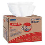 WypAll® X80 Cloths, Hydroknit, Brag Box, White, 12 1-2 X 16 4-5, 160-box freeshipping - TVN Wholesale 