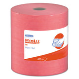 WypAll® X80 Cloths, Hydroknit, Jumbo Roll, 12 1-2 X 13 2-5, Red, 475 Wipers-roll freeshipping - TVN Wholesale 
