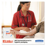 WypAll® X60 Cloths, 1-4 Fold, 12 1-2 X 10, White, 70-pack, 8 Packs-carton freeshipping - TVN Wholesale 