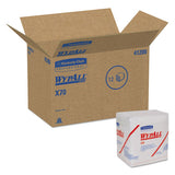 WypAll® X70 Cloths, 1-4 Fold, 12 1-2 X 12, White, 76-pack, 12 Packs-carton freeshipping - TVN Wholesale 