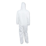 KleenGuard™ A40 Elastic-cuff And Ankle Hooded Coveralls, Large, White, 25-carton freeshipping - TVN Wholesale 