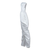 KleenGuard™ A40 Elastic-cuff And Ankle Hooded Coveralls, Large, White, 25-carton freeshipping - TVN Wholesale 