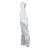 KleenGuard™ A40 Elastic-cuff And Ankles Hooded Coveralls, X-large, White, 25-carton freeshipping - TVN Wholesale 