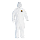KleenGuard™ A40 Elastic-cuff And Ankles Hooded Coveralls, X-large, White, 25-carton freeshipping - TVN Wholesale 