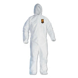 KleenGuard™ A40 Elastic-cuff And Ankle Hooded Coveralls, 4x-large, White, 25-carton freeshipping - TVN Wholesale 