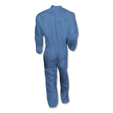 KleenGuard™ A60 Elastic-cuff, Ankle And Back Coveralls, Large, Blue, 24-carton freeshipping - TVN Wholesale 