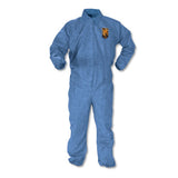 A60 Elastic-cuff, Ankle And Back Coveralls, Large, Blue, 24-carton