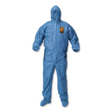 KleenGuard™ A60 Blood And Chemical Splash Protection Coveralls, X-large, Blue, 24-carton freeshipping - TVN Wholesale 