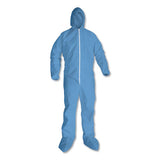 KleenGuard™ A65 Zipper Front Flame Resistant Coveralls, Large, Blue, 25-carton freeshipping - TVN Wholesale 