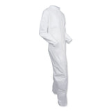 KleenGuard™ A30 Elastic-back Coveralls, White, X-large, 25-carton freeshipping - TVN Wholesale 