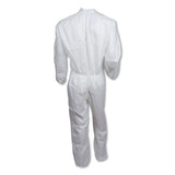 KleenGuard™ A30 Elastic-back And Cuff Coveralls, 2x-large, White, 25-carton freeshipping - TVN Wholesale 