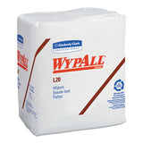 WypAll® L20 Towels, 1-4 Fold, 4-ply, 12 1-5 X 13, White, 68-pack, 12-carton freeshipping - TVN Wholesale 